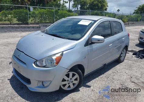 2015 Mitsubishi Mirage Es/Rf from USA, damaged, VIN ML32A4HJ4FH009825